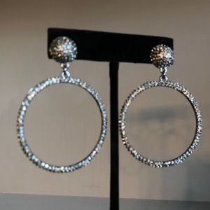 Silver Hoop Earrings